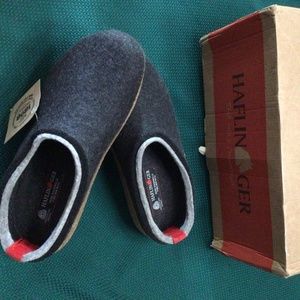 Haflinger Grizzly Kris clog Charcoal 41